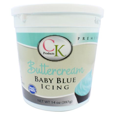 Buttercream Icing 14 oz Baby Blue