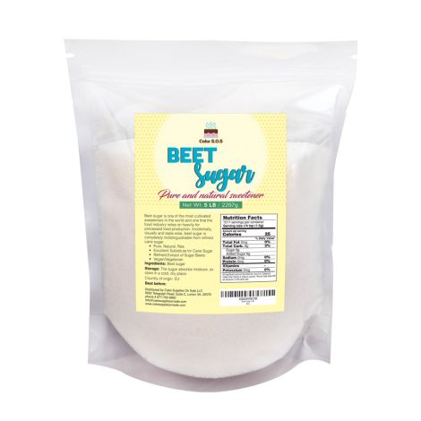 Beet Sugar 5 lb. by Cake S.O.S