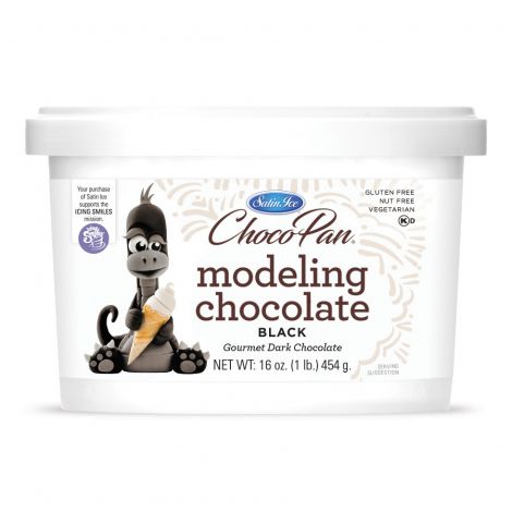 ChocoPan Black Modeling Chocolate 1#