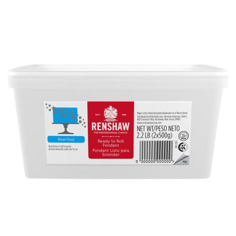 Ready to Roll Fondant Icing Blue 2.2 lb