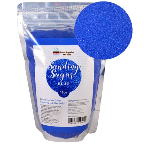 Sanding Sugar Blue 16 oz