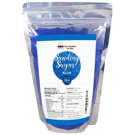 Sanding Sugar Blue, 32 oz