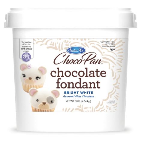 ChocoPan Bright White Covering Chocolate 10#