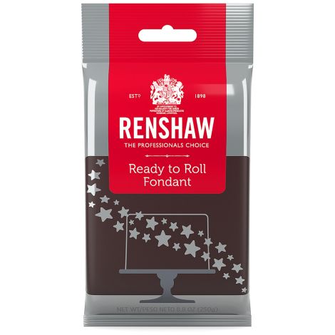 Ready to Roll Fondant Icing Brown 8.8 oz