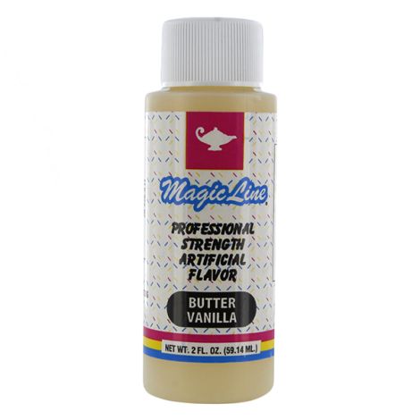 Magic Line Butter Vanilla Flavor 2 oz.