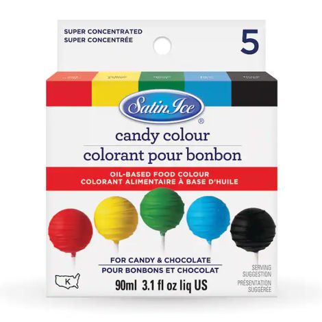 Satin Ice Candy Color Kit - 5 colors