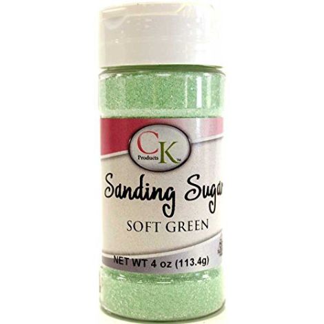 4 oz Sanding Sugar - Soft Green