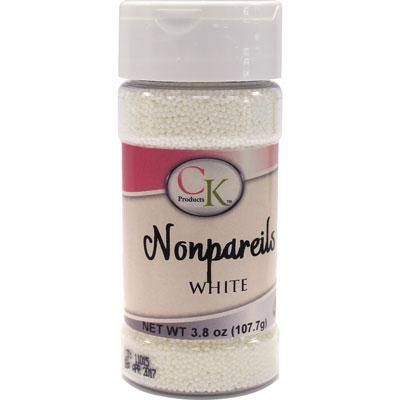 3.8 oz Non-Pareils White