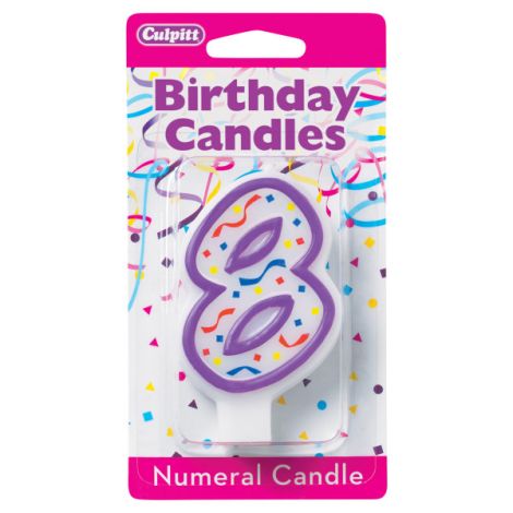 Birthday Candle Number 8