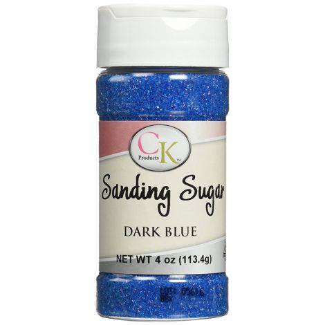 4 oz Sanding Sugar - Dark Blue