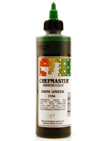 Airbrush Food Color Dark Green - 9 oz