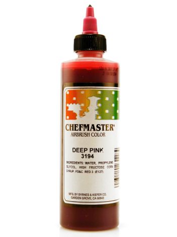 Airbrush Food Color Deep Pink - 9 oz