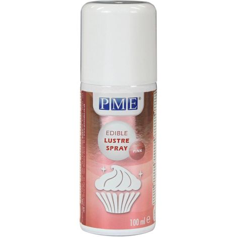Pink Edible Lustre Spray 100ml