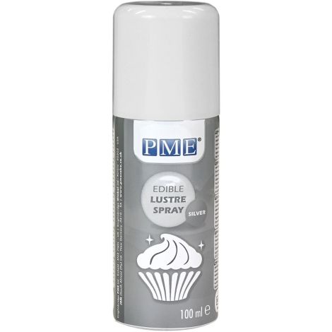 Silver Edible Lustre Spray 100ml