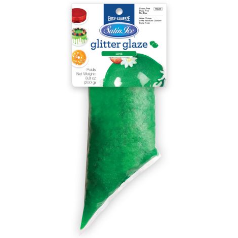 Green Lime Glitter Glaze 8.8 oz 