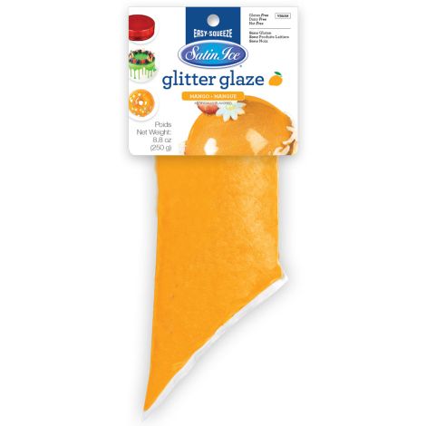 Yellow Mango Glitter Glaze 8.8 oz