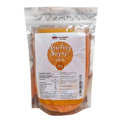 Sanding Sugar Gold, 32 oz