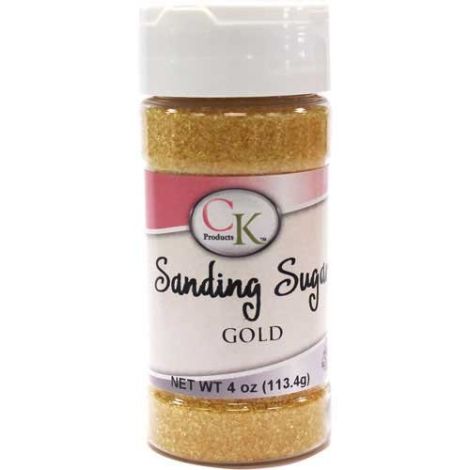 4 oz Sanding Sugar - Gold