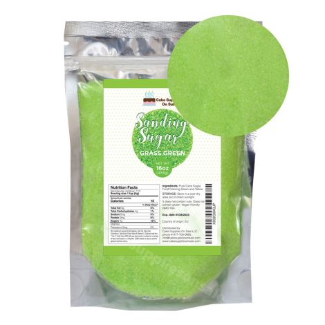 Sanding Sugar Grass Green 16 oz