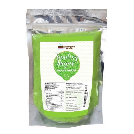 Sanding Sugar Grass Green, 32 oz