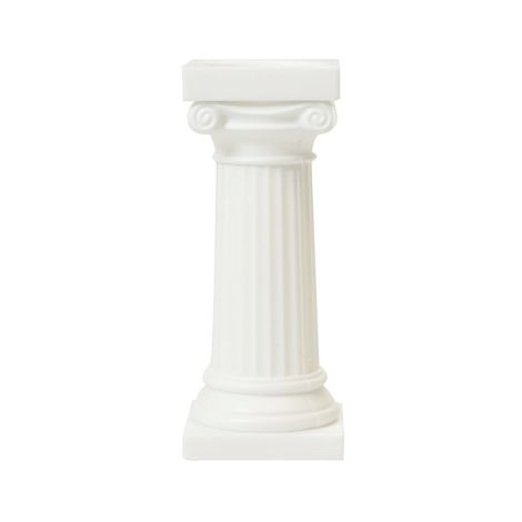 3" Grecian Pillars White