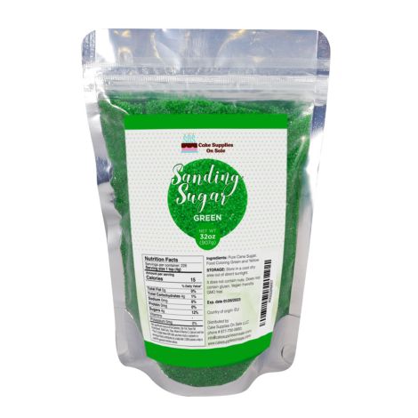 Sanding Sugar Green 32 oz