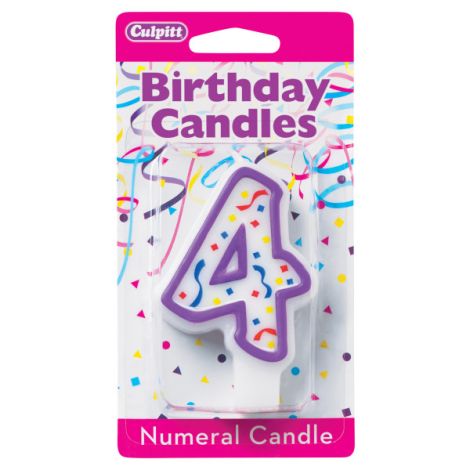 Birthday Candle Number 4