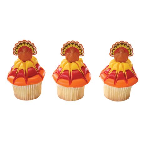 Turkey, Cupcake Pics, 12 ct