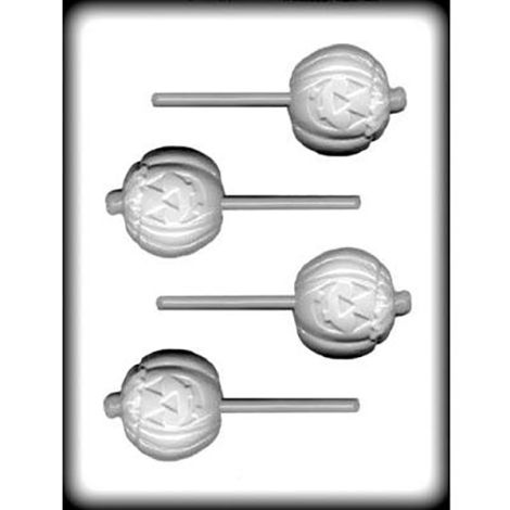 Jack O' Lantern Sucker Hard Candy Mold 