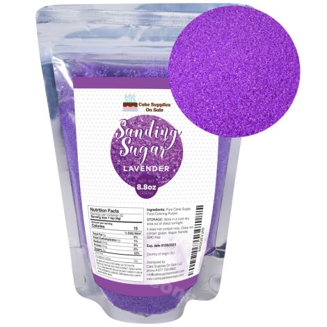 Sanding Sugar Lavender 8.8 oz
