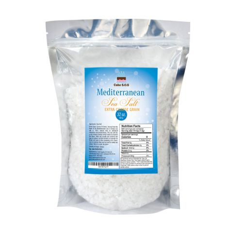 Mediterranean Sea Salt, Extra Coarse Grain 2 lb.