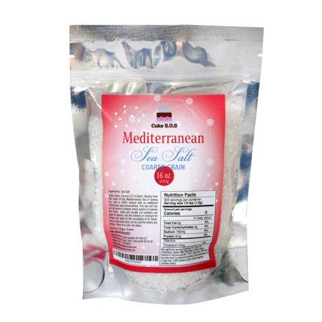 Mediterranean Sea Salt, Coarse Grain 1 lb.
