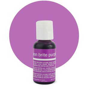 Liqua-Gel Food Neon Brite Purple .70 oz  