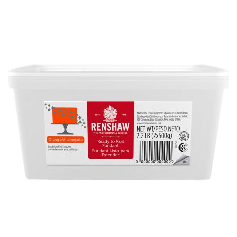Ready to Roll Fondant Icing Orange 2.2 lb