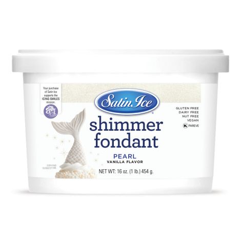 Satin Ice Pearl Shimmer Fondant 1#