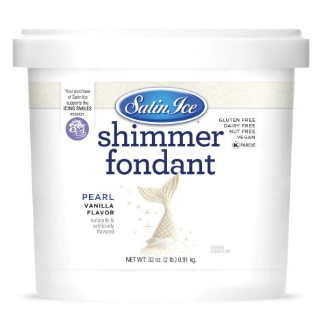 Satin Ice Pearl Shimmer Fondant 2#