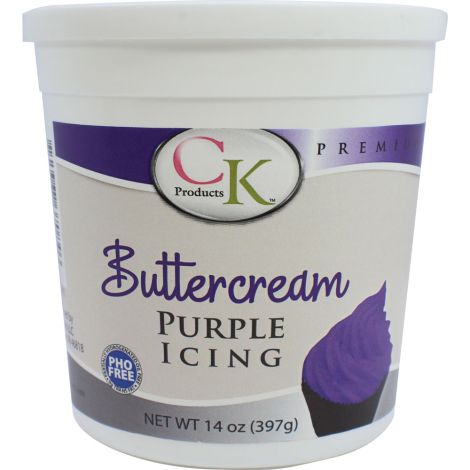 Buttercream Icing 14 oz Purple