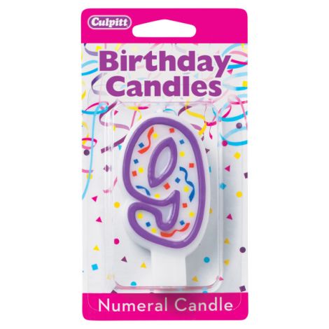 Birthday Candle Number 9