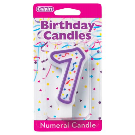 Birthday Candle Number 7