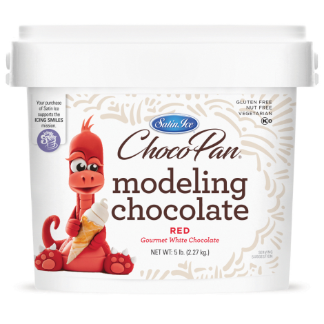ChocoPan Red Modeling Chocolate 5#