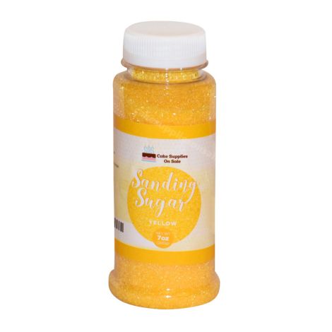 Sanding Sugar Yellow 7 oz