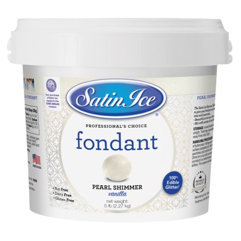 Satin Ice Pearl Shimmer Fondant 5#