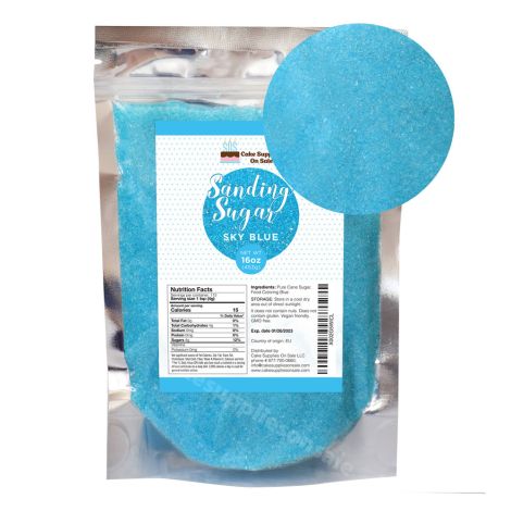 Sanding Sugar Sky Blue 16 oz