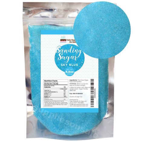 Sanding Sugar Sky Blue 8.8 oz