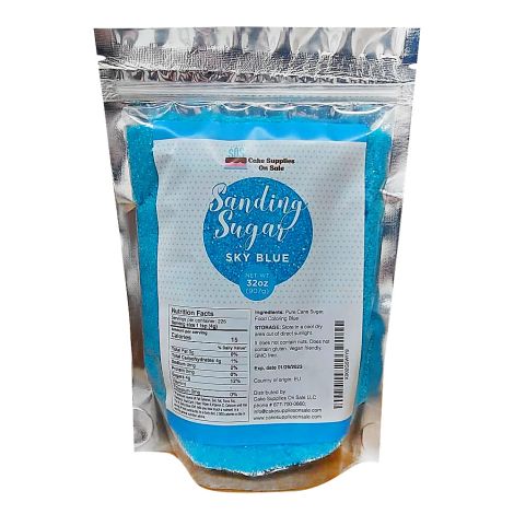 Sanding Sugar Sky Blue, 32 oz