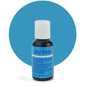 Liqua-Gel Food Color Sky Blue .70 oz  
