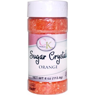 4 oz Sugar Crystals - Orange