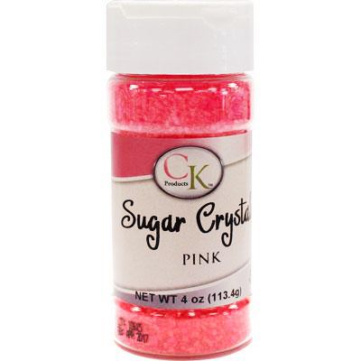 4 oz Sugar Crystals - Pink
