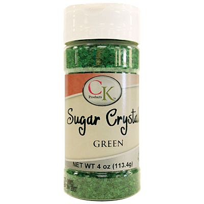 4 oz Sugar Crystals - Green