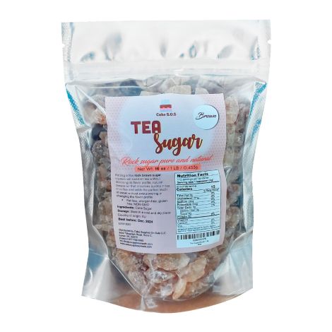 Tea Sugar Brown 16 oz. by Cake S.O.S